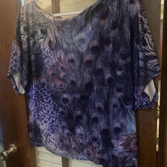 Womens blouses 5 Piece L-XL Misc bundle - Picture 13 of 16